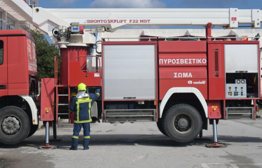 Φωτιά τώρα στη Βασκίνα Αρκαδίας