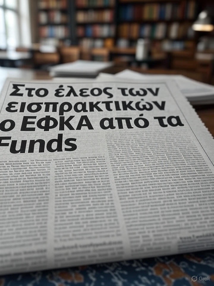 ΕΦΚΑ και FUNDS! Το μεγάλο κυνήγι!