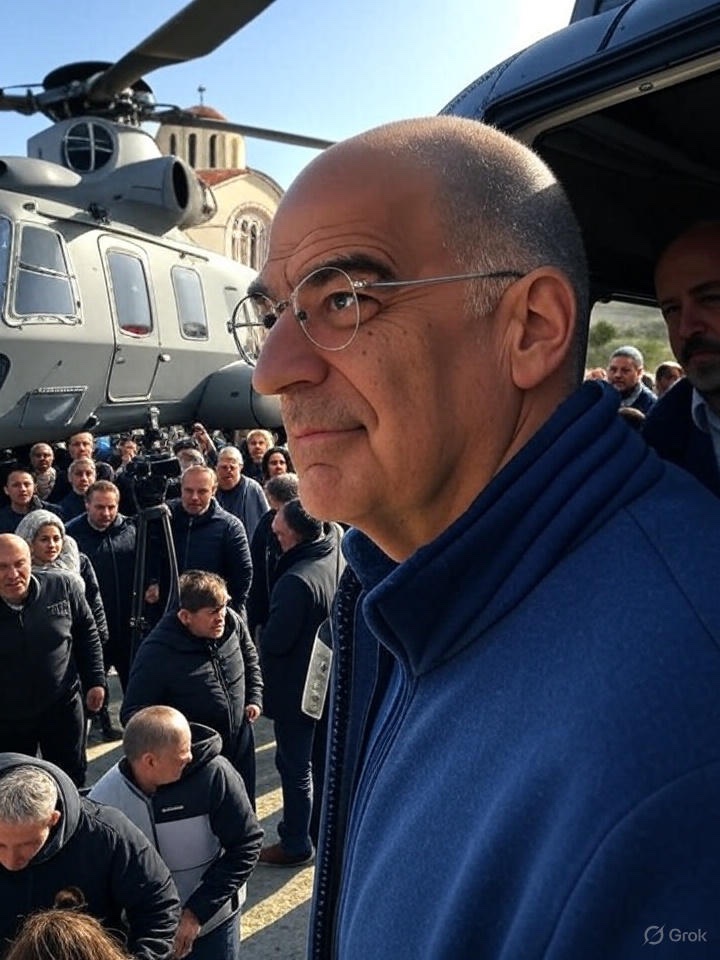 Με το ΝΗ90 στην Τήνο!!! Ο Δένδιας σε αποστολή… προσκυνήματος πολυτελείας!!! (ΒΙΝΤΕΟ)