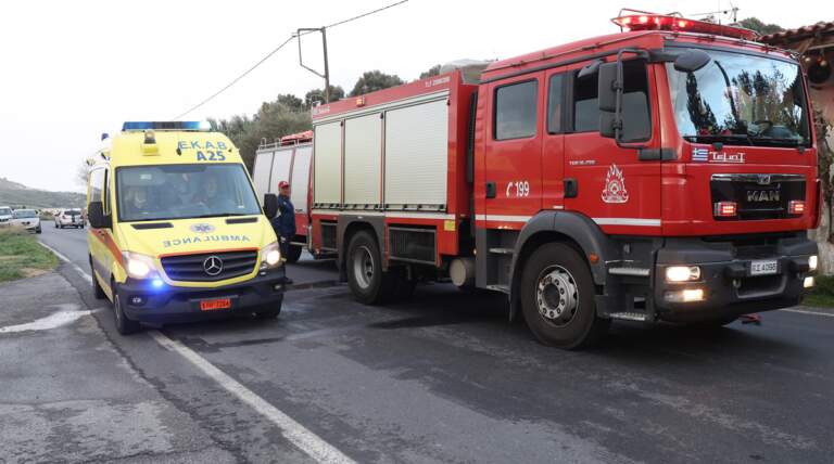 «ΦΩΤΙΑ» σε αυτοκίνητο στην Εθνική Οδό Κορίνθου – Πατρών!