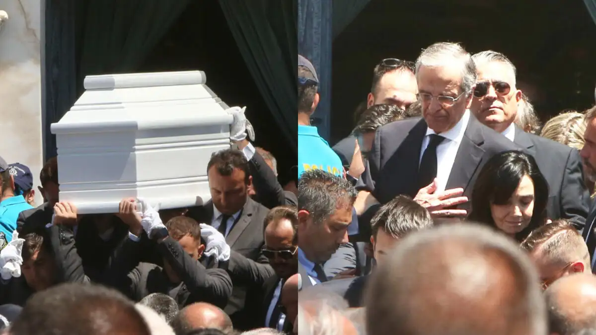 Συγκλόνισε ο Αντώνης Σαμαράς στον επικήδειο της κόρης του – “Ευχαριστώ τον Θεό…”