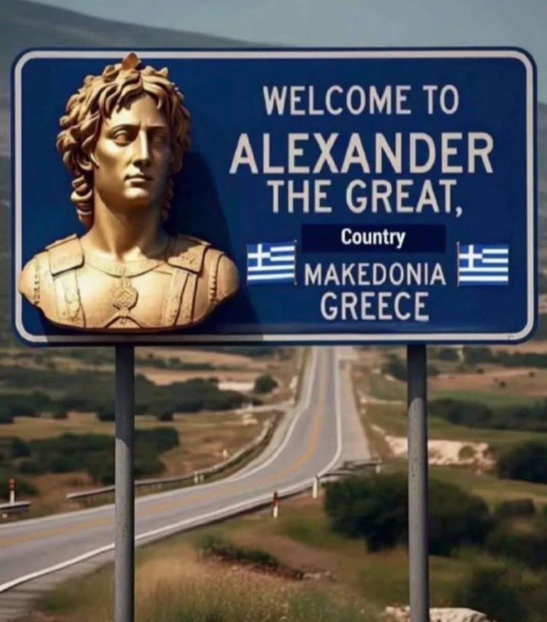 Η ΜΑΚΕΔΟΝΙΑ ΕΙΝΑΙ ΜΙΑ ΚΑΙ ΕΙΝΑΙ ΕΛΛΗΝΙΚΗ! ΤΕΛΕΙΑ ΚΑΙ ΠΑΥΛΑ! Αυτό έπρεπε να βλέπουν όλοι μπαίνοντας από τα Σκόπια: