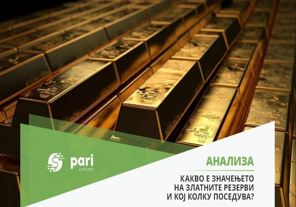Τα Σκόπια έχουν 6,9 τόνους χρυσού. Πρώτη η Σερβία στα Δυτικά Βαλκάνια!