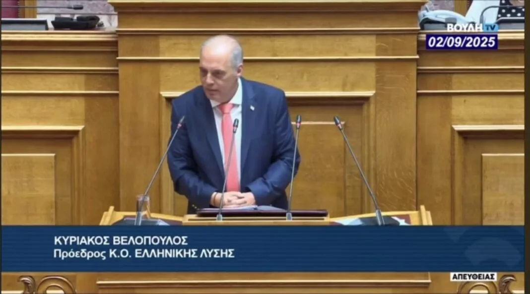 Βουλή σε αναβρασμό – Ο Κ.Βελόπουλος ξεγύμνωσε τον Καιρίδη