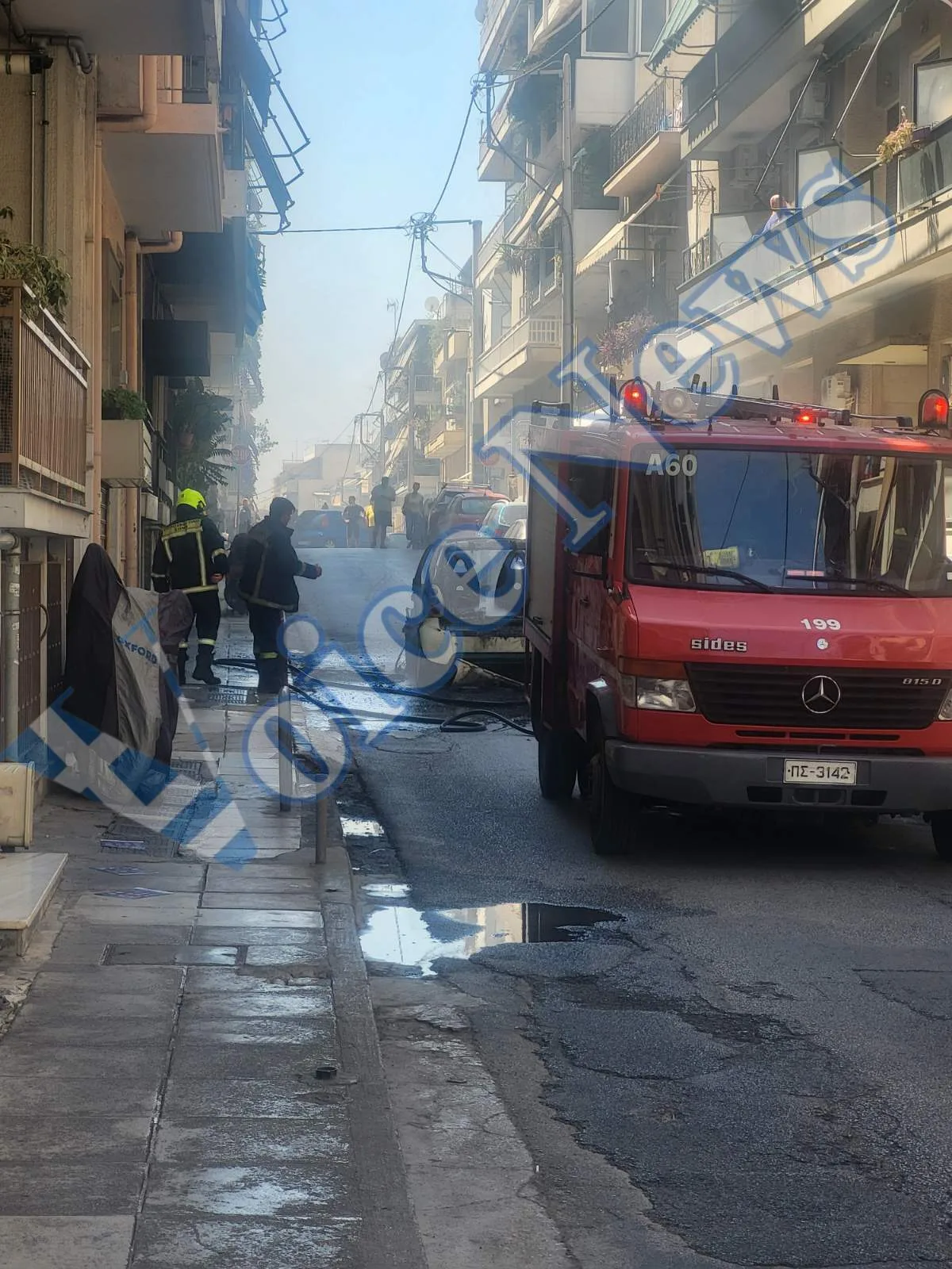 Συναγερμός στις Αρχές! Όχημα τυλίχθηκε στις φλόγες αυτή την ώρα!