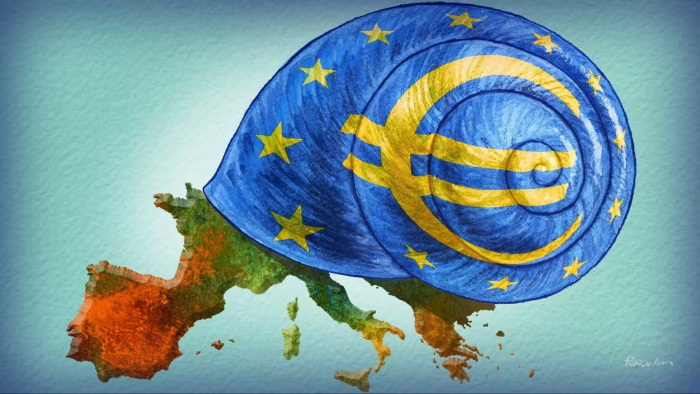 Με «ρυθμό σαλιγκαριού» βαδίζει η ευρωπαϊκή οικονομία