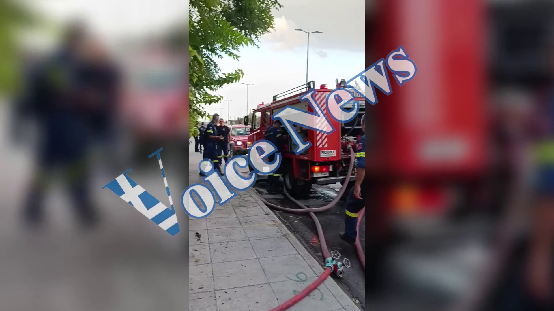 Φωτιά σε καφετέρια στους Αγίους Αναργύρους – Στάχτη το κατάστημα! [ΒΙΝΤΕΟ]