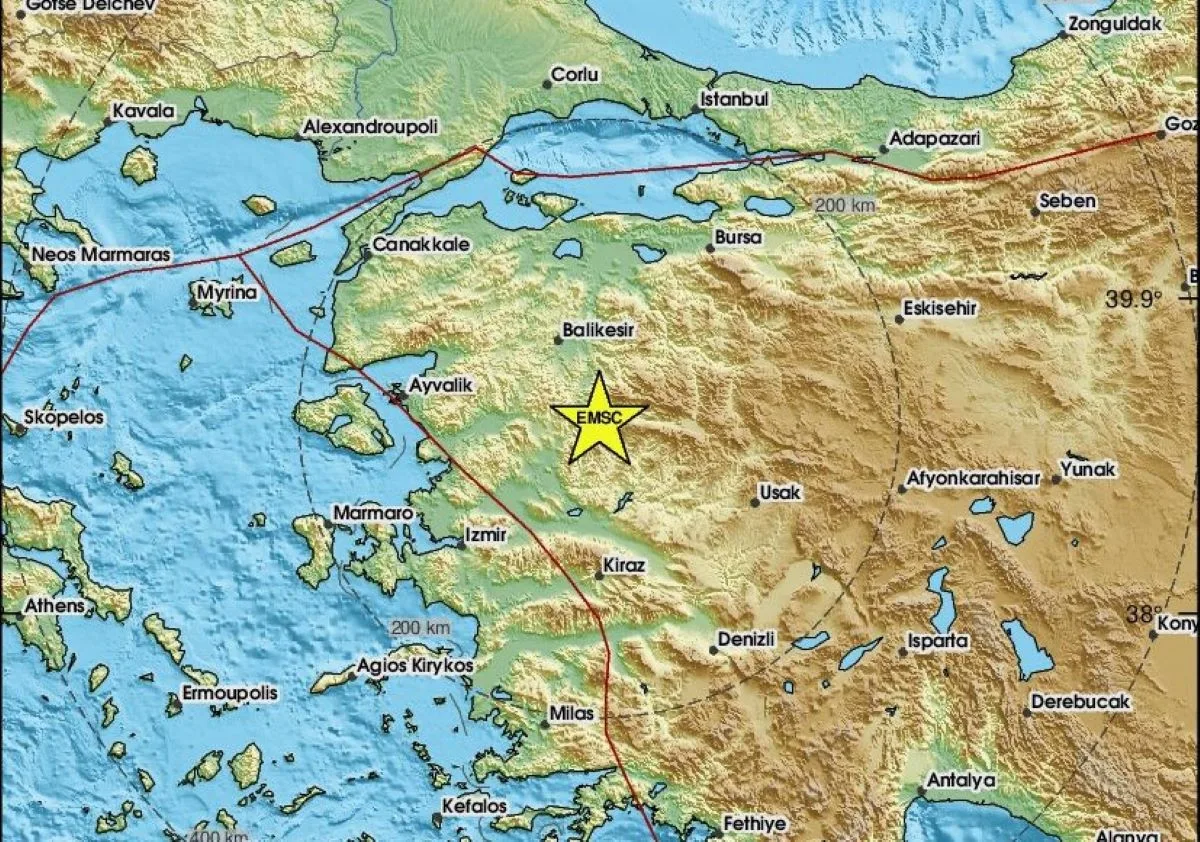 Ισχυρός σεισμός 6 ρίχτερ στην Τουρκία – Αισθητός και σε Ελλάδα!