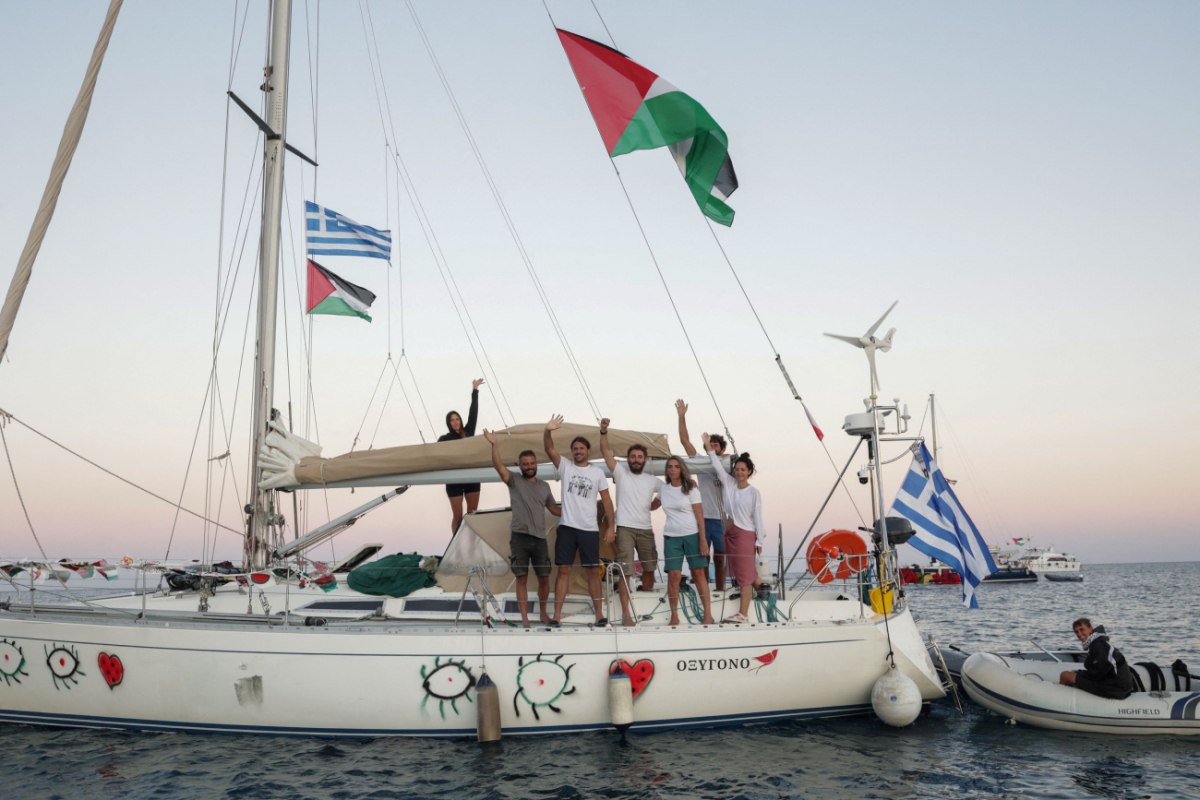 Global Sumud Flottilla: Επιστροφή 27 Ελλήνων ακτιβιστών της Γάζας από το Ισραήλ τη Δευτέρα!