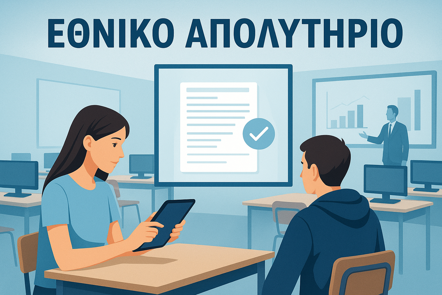 Εθνικό Απολυτήριο: Νέο Λύκειο με έμφαση στη διαφάνεια, την αξιοπιστία και την τεχνολογία.
