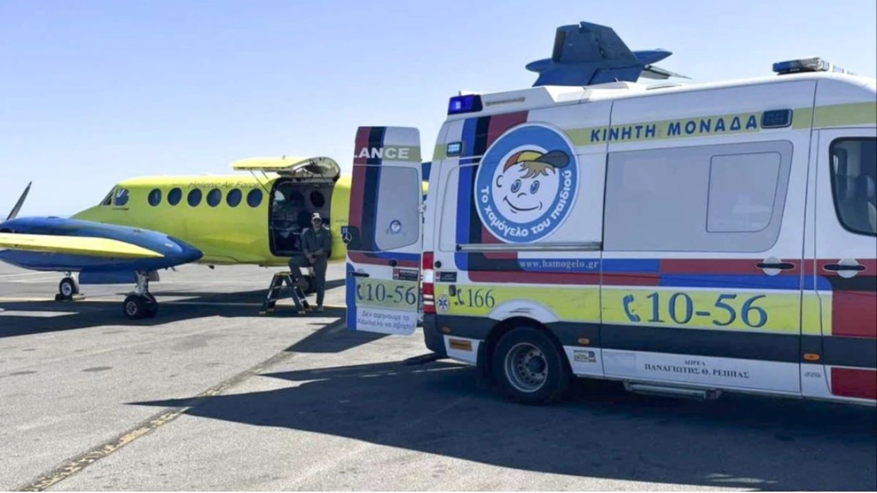 Αερογέφυρα ζωής από τη Ρόδο στο Ηράκλειο για την 3χρονη που ανασύρθηκε χωρίς τις αισθήσεις της από πισίνα – Εξετάζεται η δωρεά οργάνων