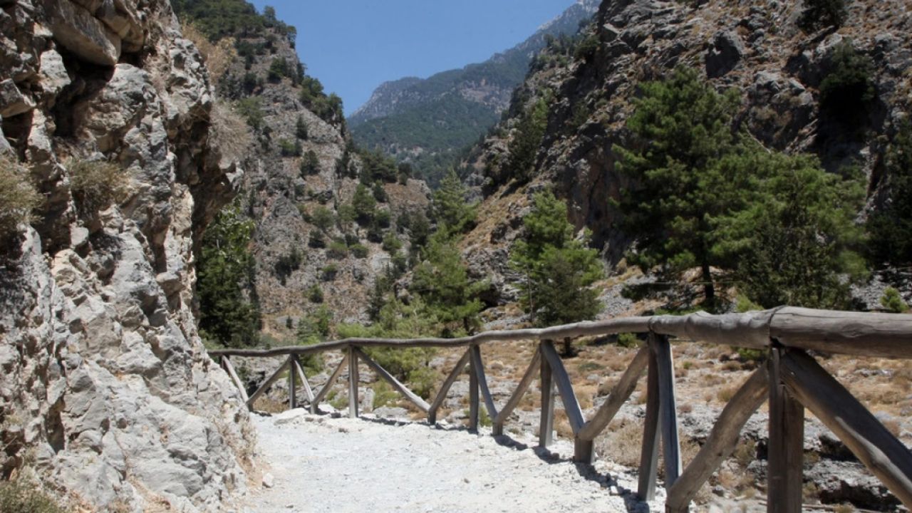 Ανοίγει κανονικά το φαράγγι της Σαμαριάς παρά τις βροχές αύριο