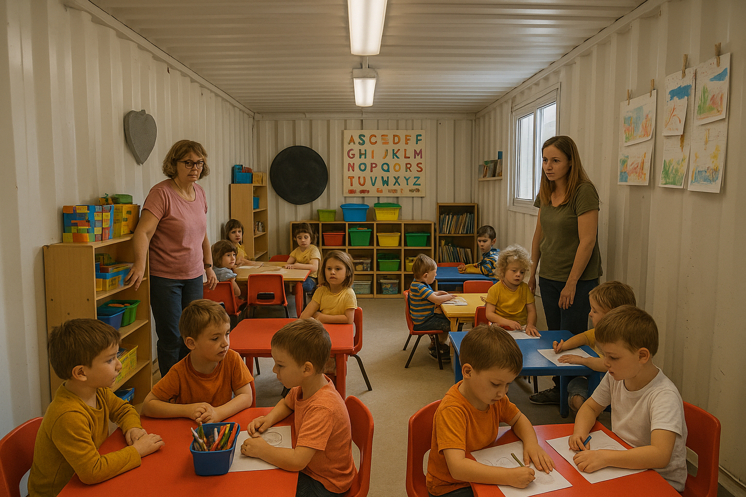 «Σχολεία-κοντέινερ»: Ο κίνδυνος που βαφτίστηκε «λύση ανάγκης»