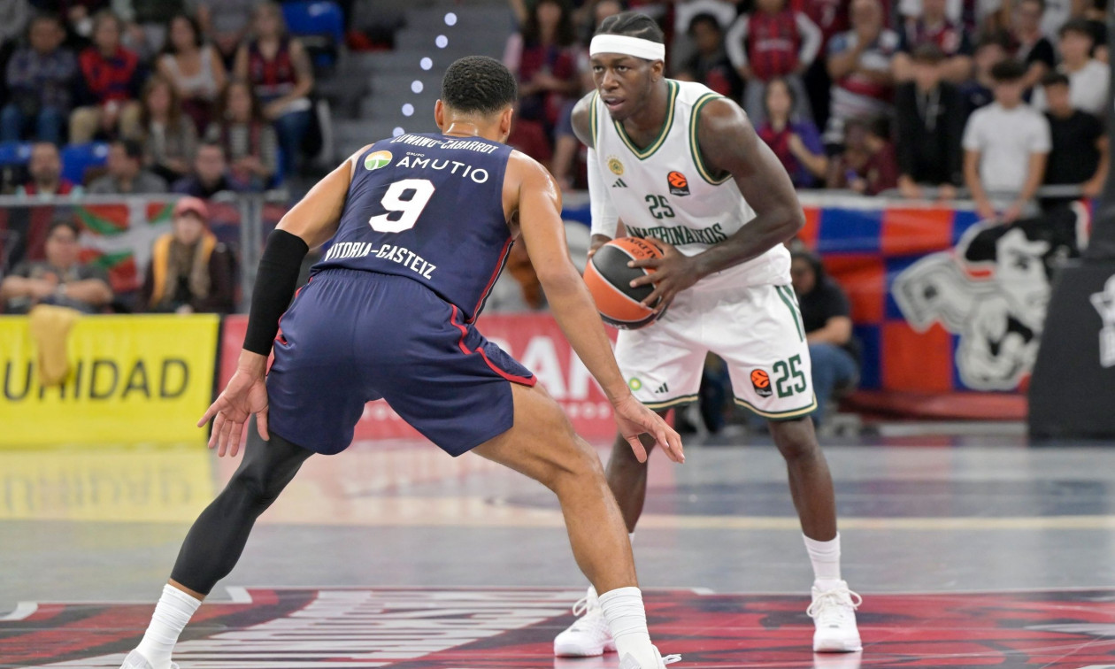 Μπασκόνια – Παναθηναϊκός 84-86: Ο Ναν «υπέγραψε» το διπλό στη Βιτόρια