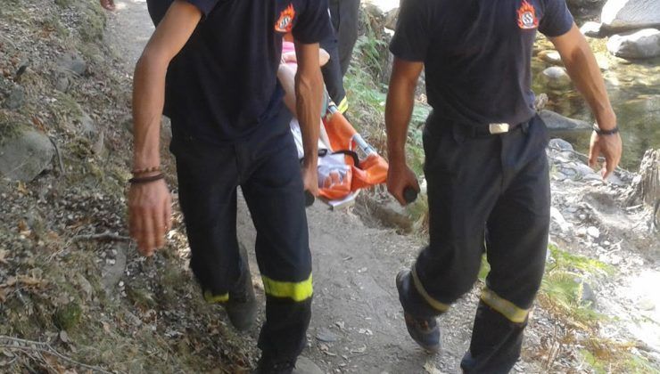 Περιπέτεια για κυνηγό στο Κακό Όρος: Κατρακύλησε σε βράχια και τραυματίστηκε