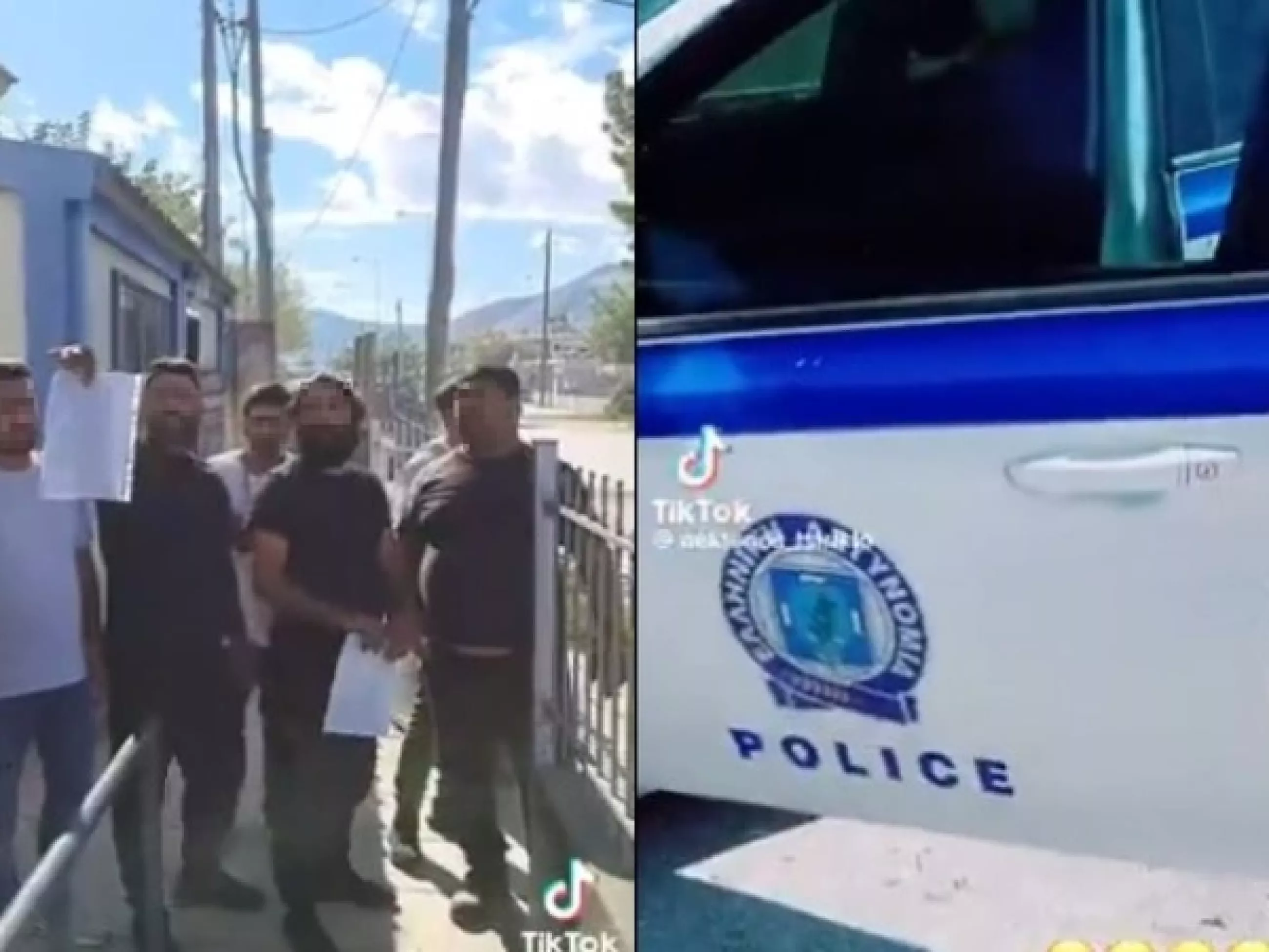 Αψυχολόγητο περιστατικό: Ρομά μπήκαν σε περιπολικό και κοροϊδεύουν την Αστυνομία