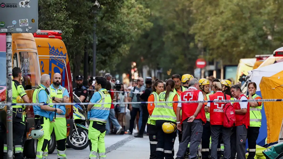 Ισπανία: 2 νεκροί και 2 αγνοούμενοι από κατάρρευση κτηρίου στη Μαδρίτη