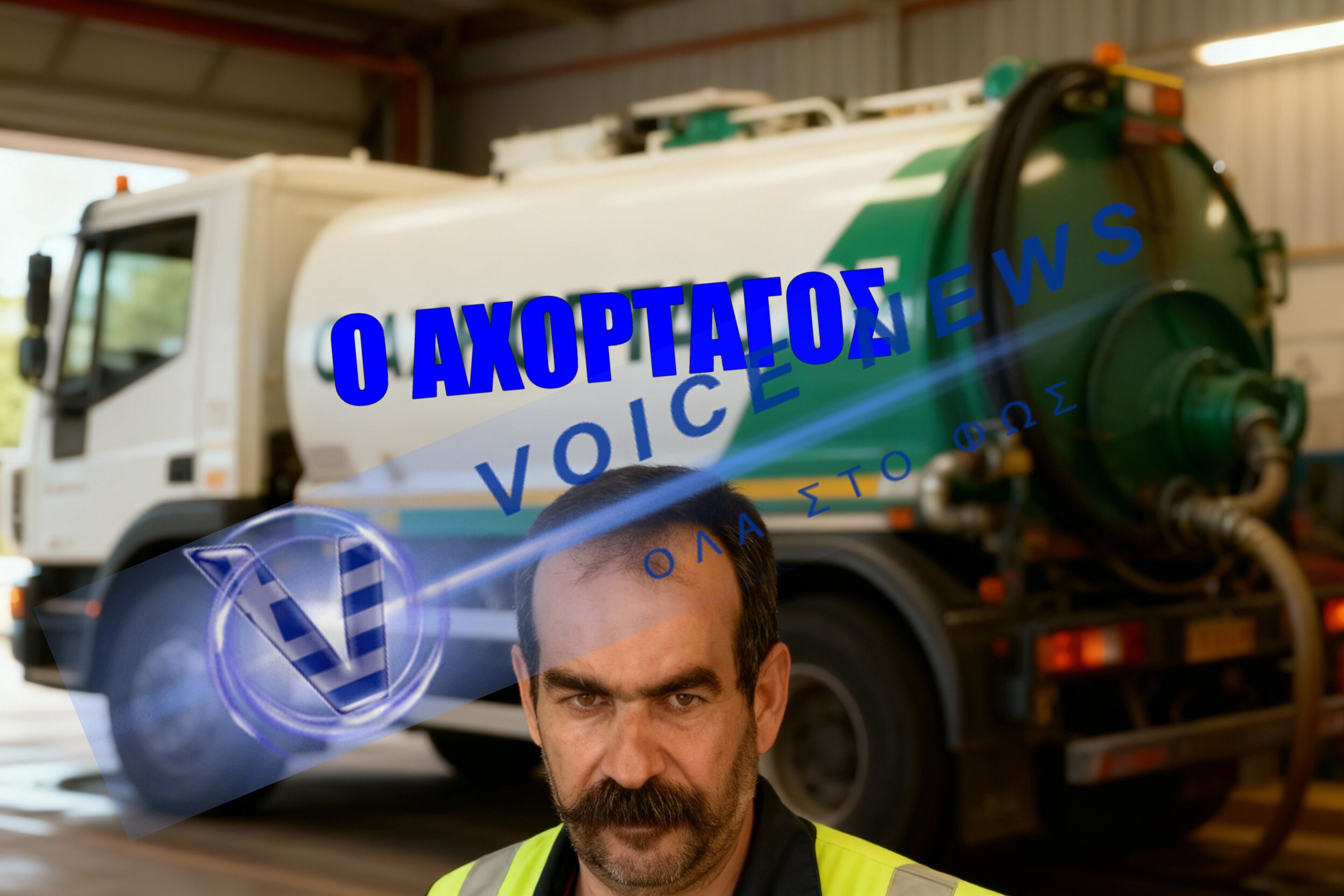 Μπλε Χωράφια και στο βάθος Φραπές ( Βίντεο )