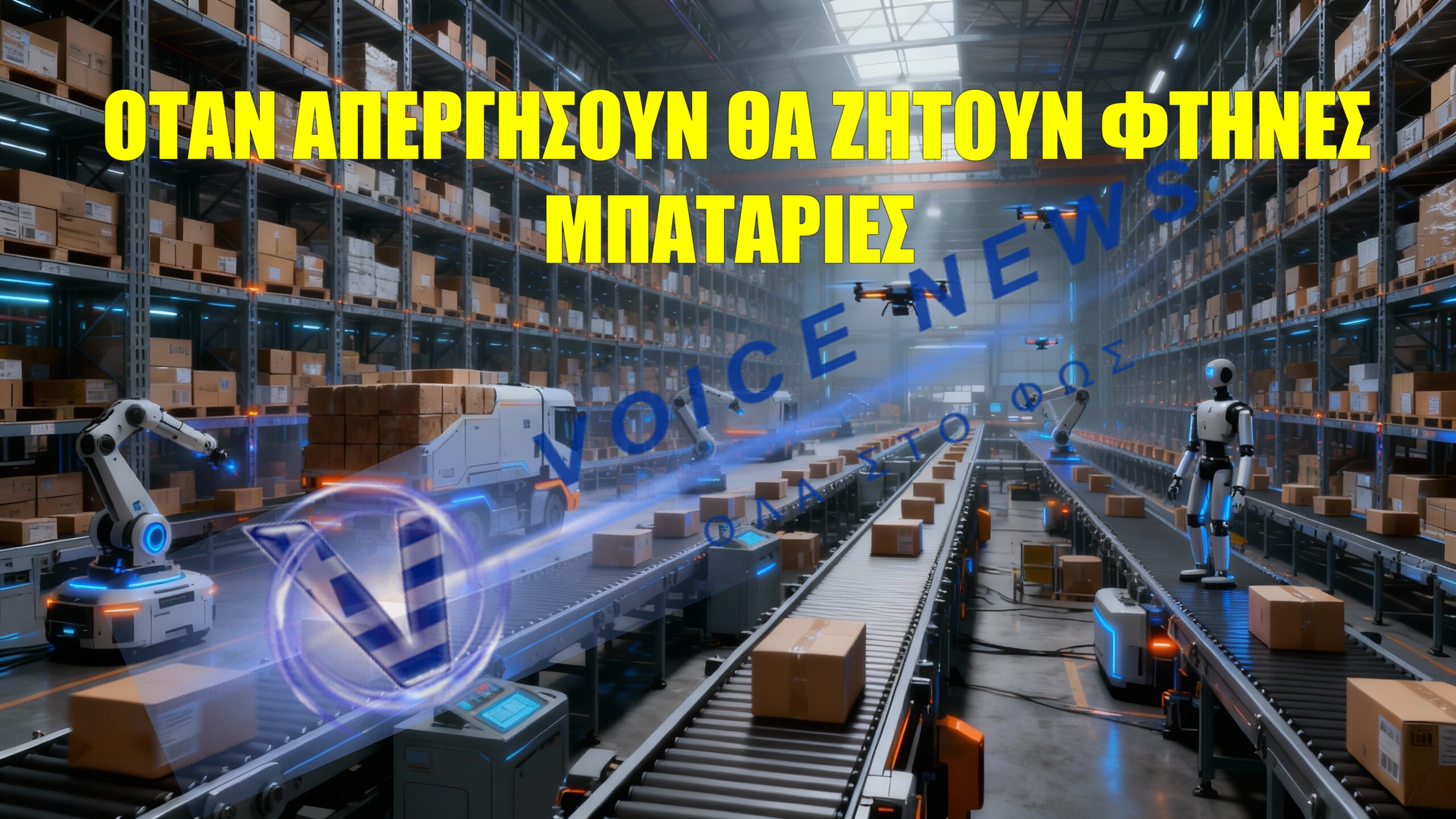 Όταν τα ρομπότ δουλεύουν κι εμείς περισσεύουμε (Βίντεο)