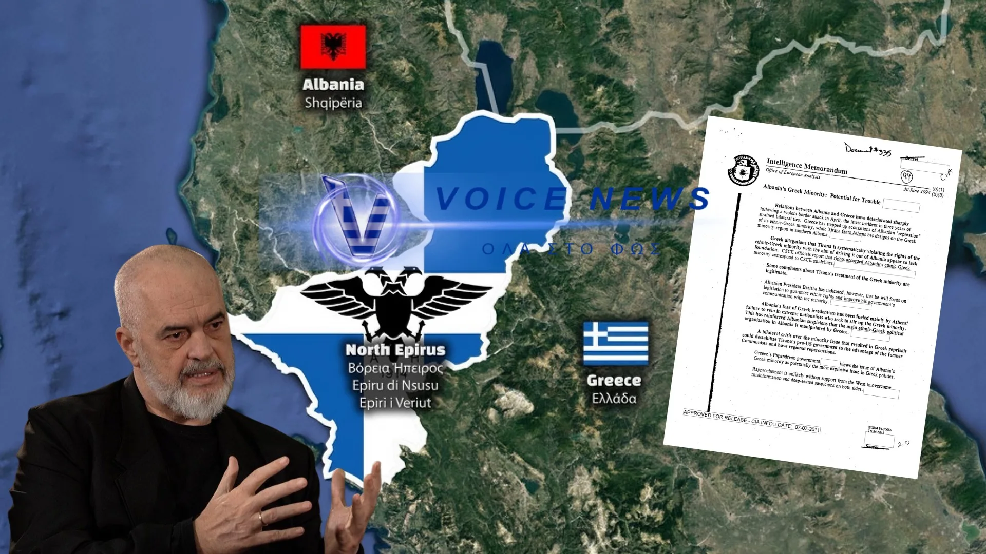ΒΟΡΕΙΑ ΗΠΕΙΡΟΣ: Η ΕΛΛΗΝΙΚΗ ΚΛΗΡΟΝΟΜΙΑ ΠΟΥ ΑΠΕΙΛΕΙΤΑΙ ΑΠΟ ΤΗΝ ΑΛΒΑΝΙΚΗ ΚΥΒΕΡΝΗΣΗ – ΑΠΟΚΑΛΥΠΤΙΚΑ ΕΓΓΡΑΦΑ ΤΟΥ CIA