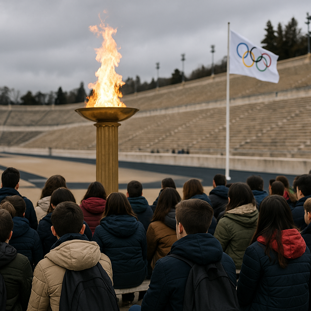 Χειμερινοί Ολυμπιακοί Αγώνες 2026: Δύο ημέρες συμμετοχής μαθητών σε Αφή και Παράδοση της Ολυμπιακής Φλόγας