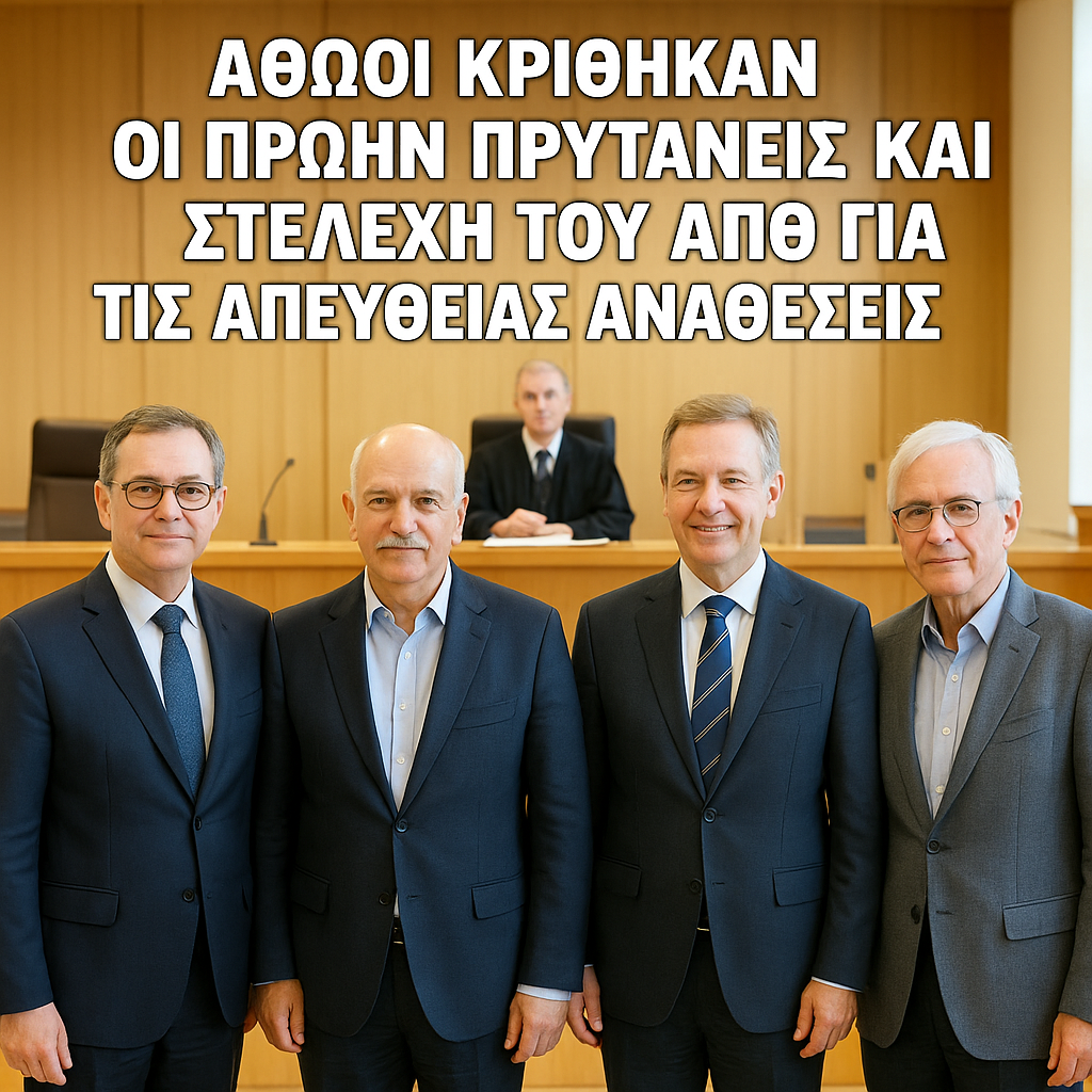 Αθώοι κρίθηκαν οι πρώην πρυτάνεις και στελέχη του ΑΠΘ για τις απευθείας αναθέσεις.