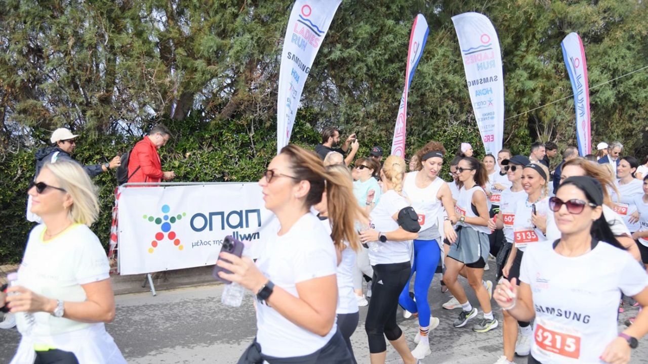 13ο Ladies Run: Η γιορτή της γυναικείας δύναμης με την υπογραφή του ΟΠΑΠ