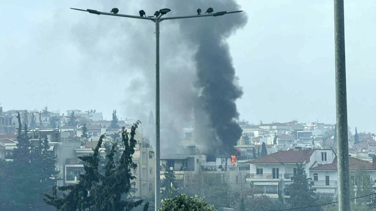 Φωτιά στη Θεσσαλονίκη: Έσβησε το Διαμέρισμα
