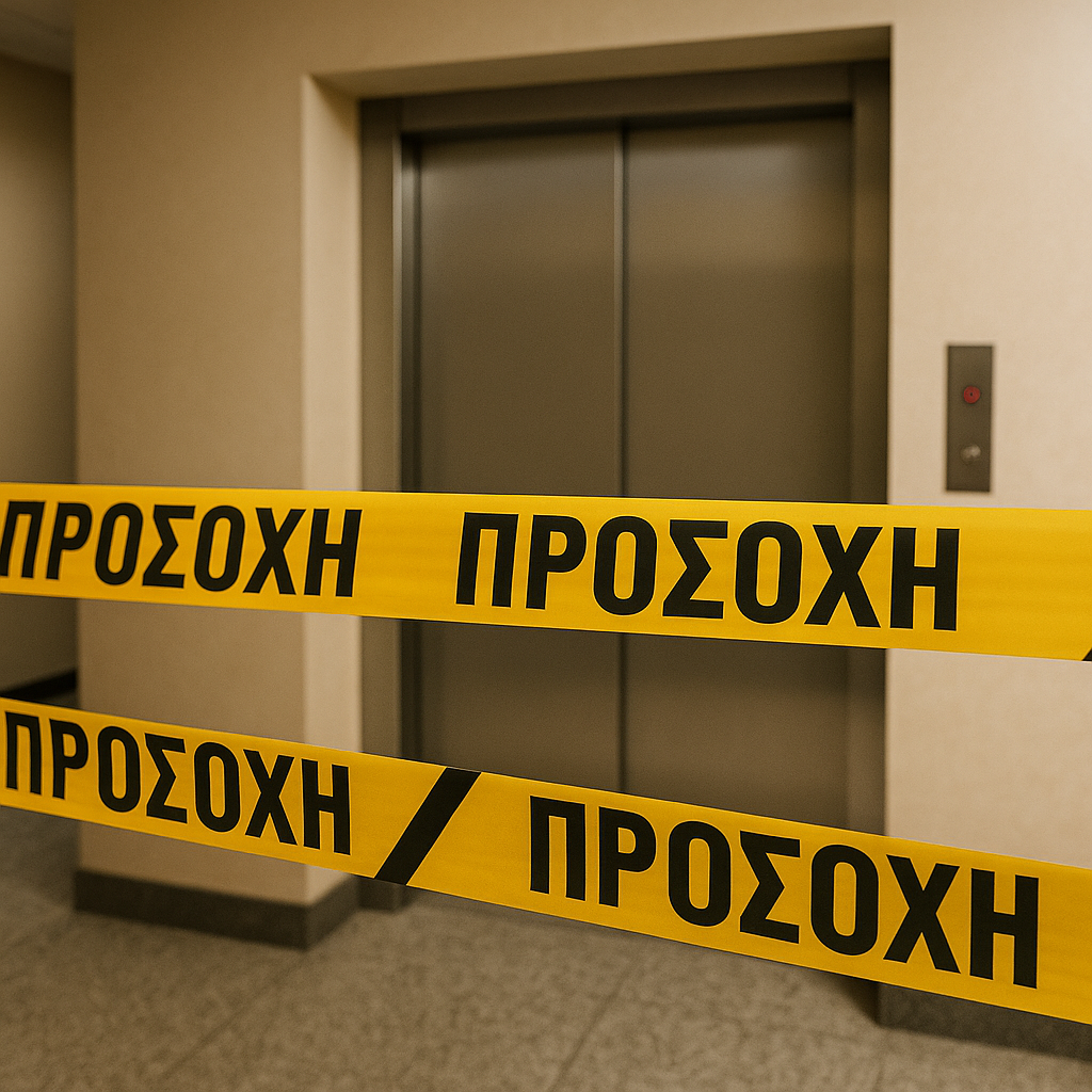 Γλίτωσαν από θαύμα στη Δ’ Αθήνας: Εργαζόμενες πήδηξαν από ασανσέρ εν κινήσει.
