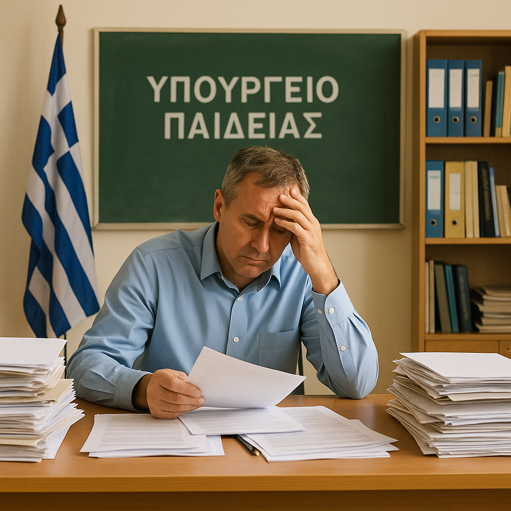 «Ηλεκτρική καρέκλα» η διεύθυνση σχολείων – Όλο και περισσότεροι εκπαιδευτικοί εγκαταλείπουν εξουθενωμένοι.