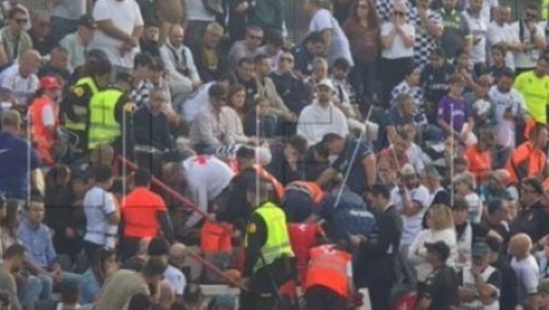 Θρήνος στο γήπεδο: Φίλαθλος χάνει τη ζωή του από ανακοπή κατά τη διάρκεια αγώνα
