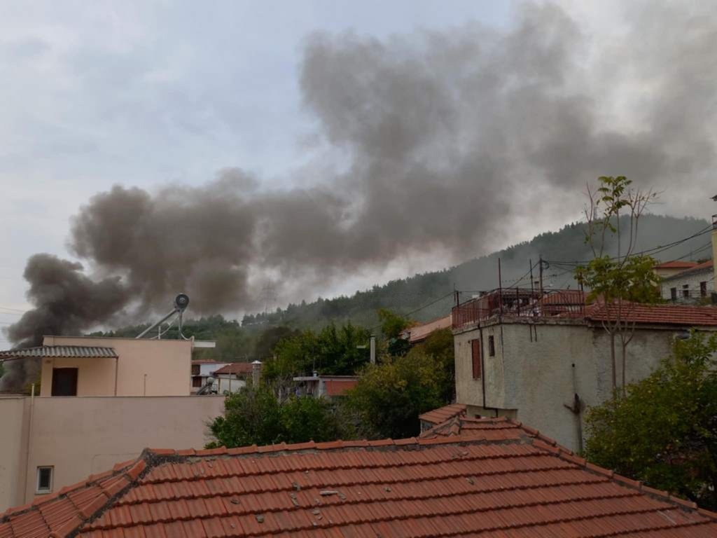 Σοκαριστική φωτιά στον Άγιο Ονούφριο: Καταστράφηκε το σπίτι ηλικιωμένου ζευγαριού – Ευτυχώς σώθηκαν