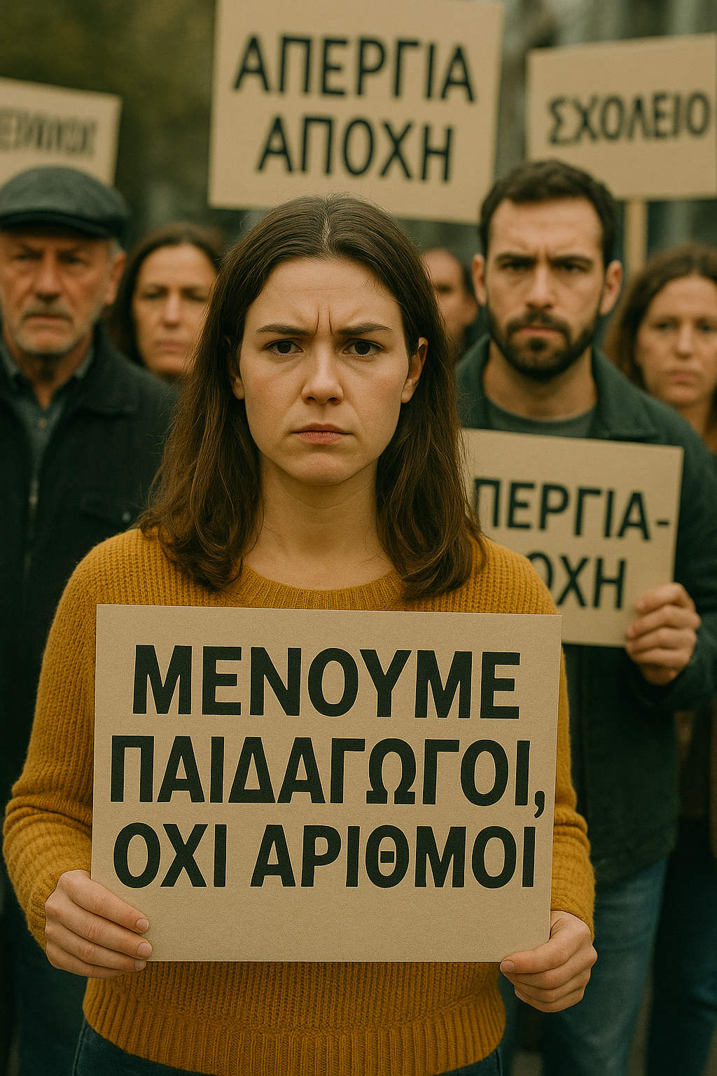  «Μένουμε Παιδαγωγοί, Όχι Αριθμοί»
