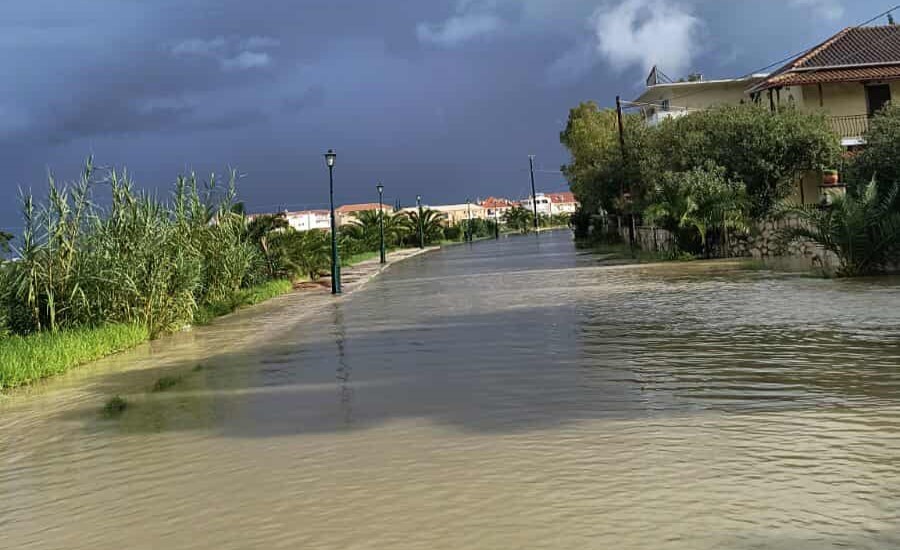 Σαρωτικό πέρασμα της κακοκαιρίας από Ζάκυνθο και Κρήτη