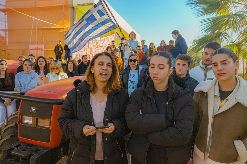  Στο χορό των καταλήψεων οι μαθητές σε στήριξη των αγροτών