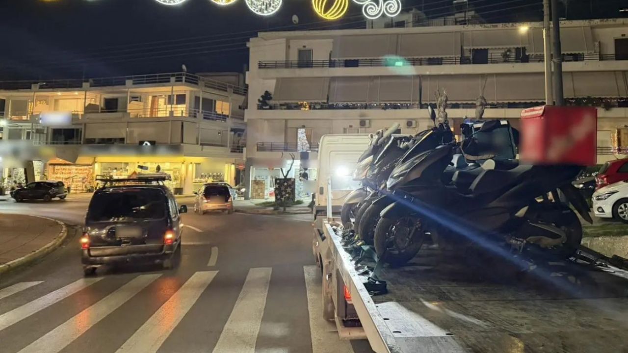 Ίλιον: Νυχτερινό σαφάρι της Τροχαίας – 13 οχήματα κατέληξαν στον γεραν