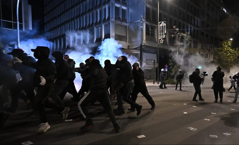 Καζάνι που βράζει το κέντρο: Ένταση και συγκρούσεις στη μνήμη του Αλέξανδρου Γρηγορόπουλου