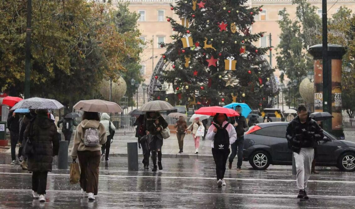 Χριστούγεννα με βροχές και κακοκαιρία – Τι δείχνουν τα προγνωστικά μοντέλα