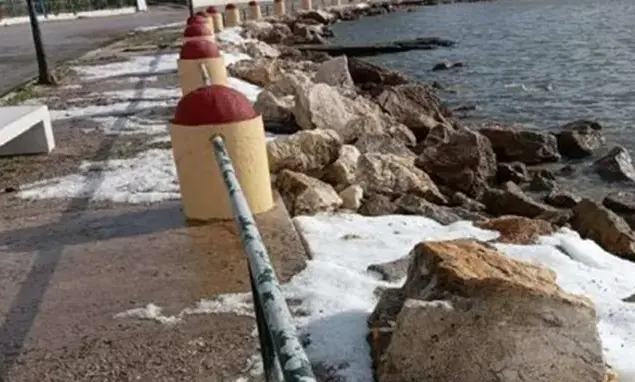Χαλαζόπτωση ανήμερα Χριστουγέννων στη Λέρο – Λευκό τοπίο στο Λακκί