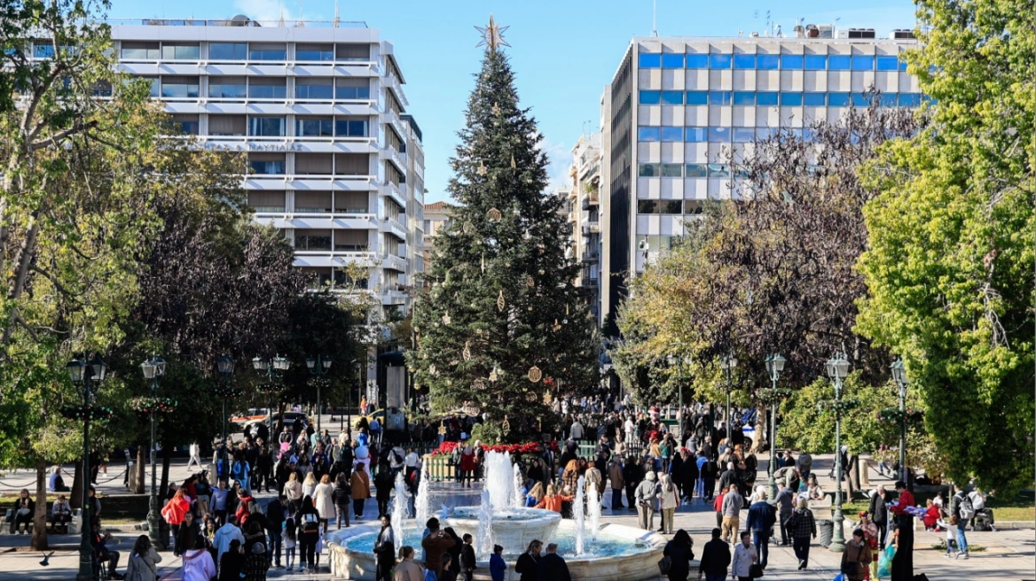 Ζεστός Δεκέμβρης: Πάνω από τα κανονικά οι θερμοκρασίες – Τι δείχνουν οι πρώτες εκτιμήσεις για τα Χριστούγεννα