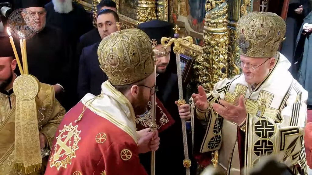Χειροτονία του νέου Μητροπολίτη Αγκύρας Γρηγορίου στο Φανάρι