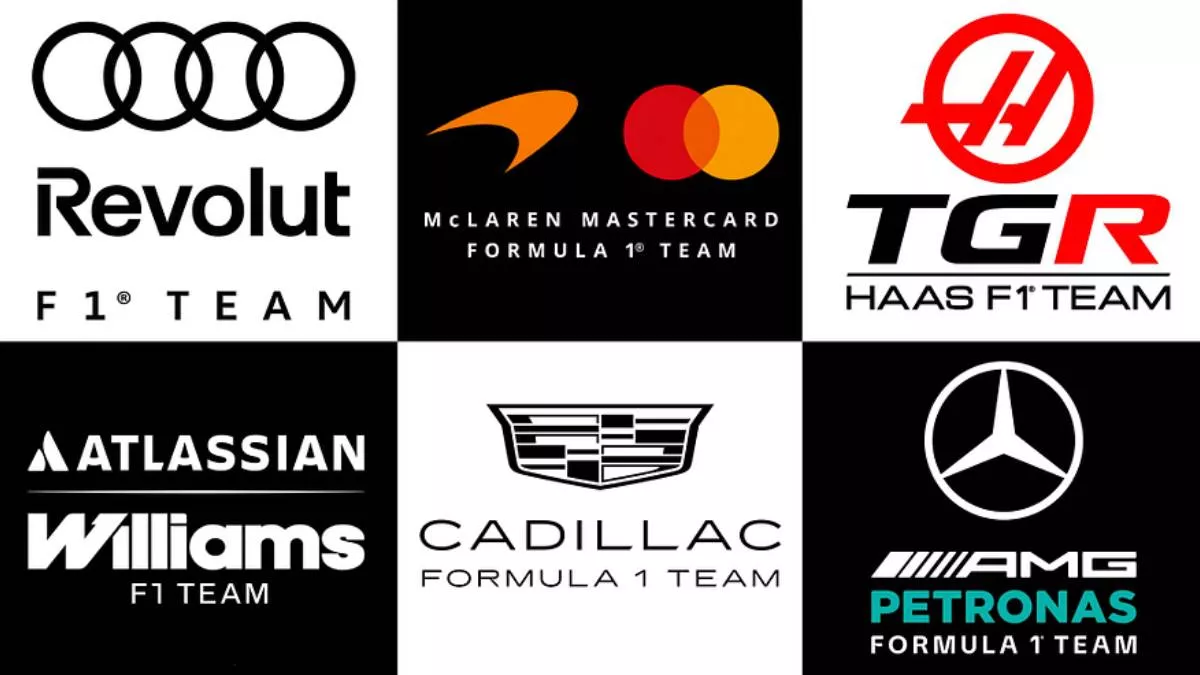 Formula 1 2026: Νέα λογότυπα, νέες συνεργασίες και ανανεωμένη εταιρική ταυτότητα