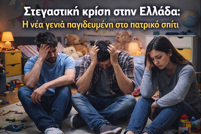 Η Ελλάδα των 30άρηδων στο παιδικό δωμάτιο