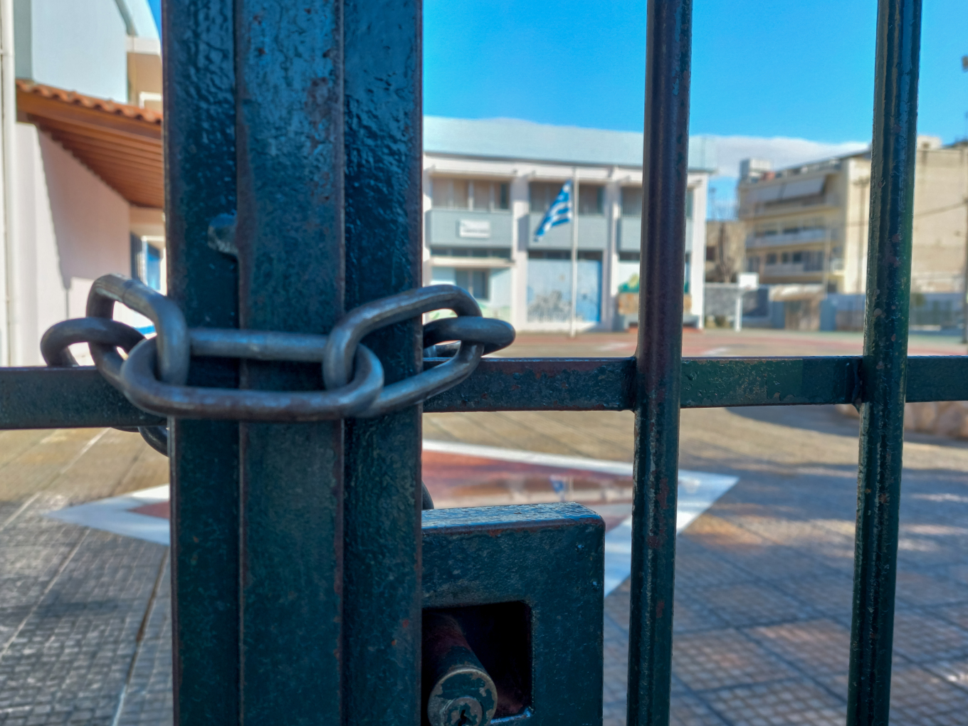 Ζημιές στο δημοτικό σχολείο Ευηνοχωρίου στην Αιτωλοακαρνανία από την κακοκαιρία