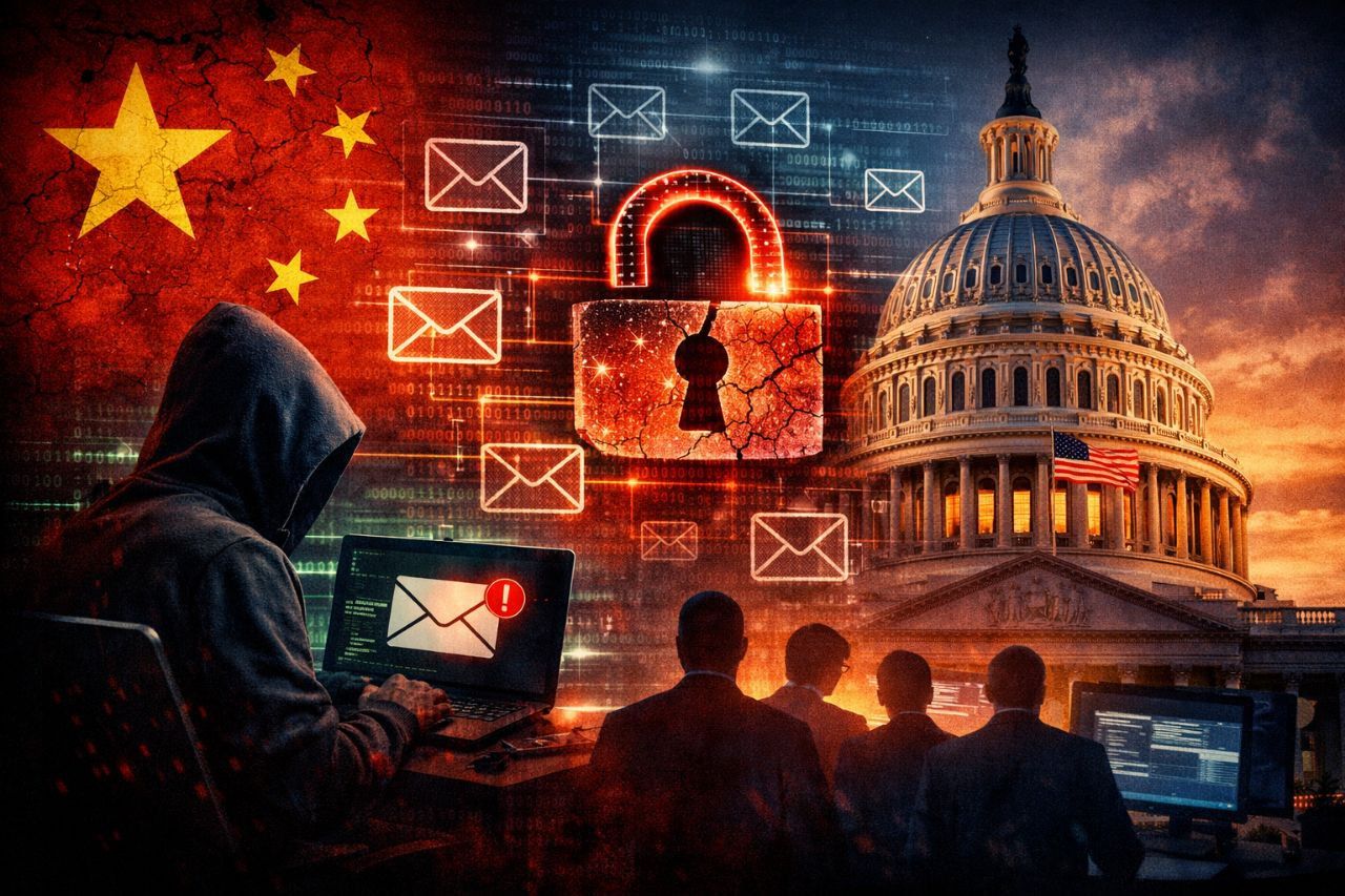 Η Κίνα παραβίασε τα συστήματα email του προσωπικού του Κογκρέσου των ΗΠΑ