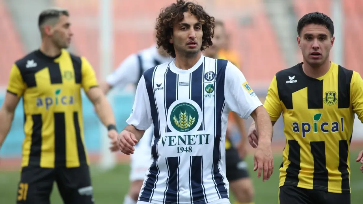 Ηρακλής – Αναγέννηση Καρδίτσας 1-0 : «Χρυσό» γκολ Μαχαίρα στο ντέρμπι κορυφής
