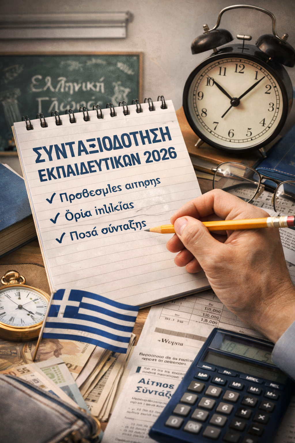 Συνταξιοδότηση Εκπαιδευτικών 2026: Ο πρακτικός οδηγός που πρέπει να γνωρίζετε