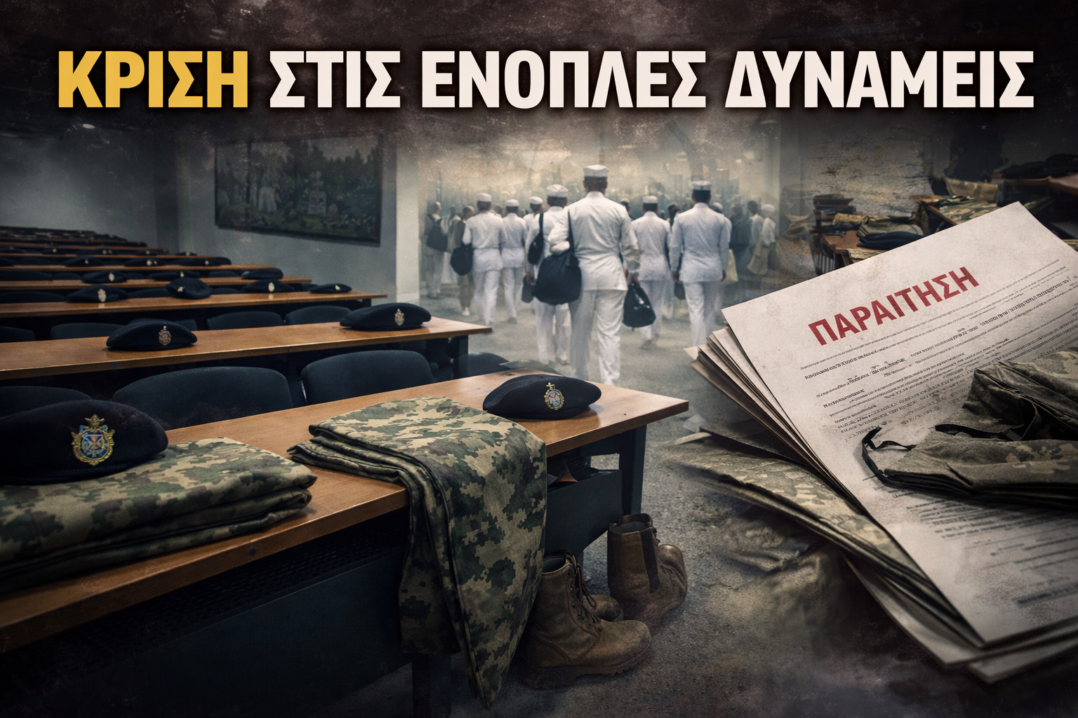 Ένοπλες Δυνάμεις: η κατάρρευση πίσω από τα επικοινωνιακά αφηγήματα
