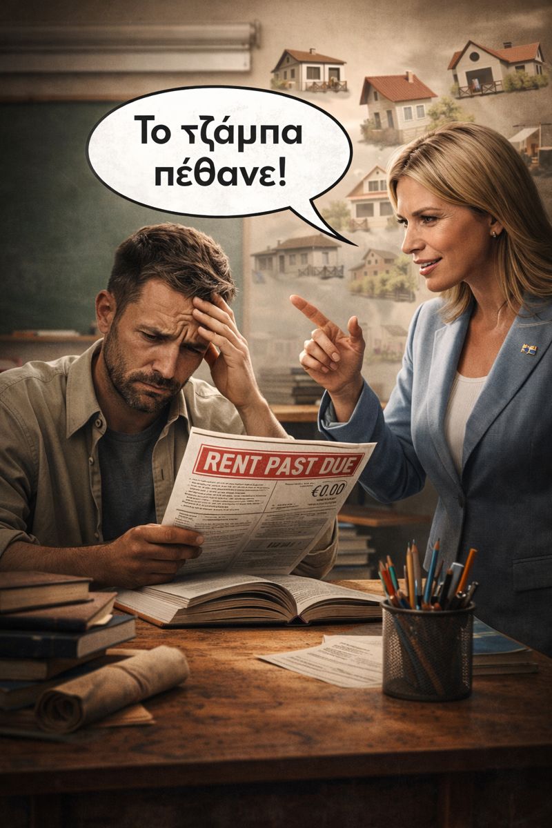 Το «το τζάμπα πέθανε» δεν ήταν φράση. Ήταν ομολογία.