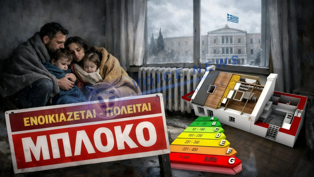 ΣΕ ΜΙΑ ΧΩΡΑ ΠΟΥ ΟΙ ΠΟΛΙΤΕΣ ΔΕΝ ΕΧΟΥΝ ΧΡΗΜΑΤΑ ΓΙΑ ΘΕΡΜΑΝΣΗ Η ΚΥΒΕΡΝΗΣΗ ΦΕΡΝΕΙ ΜΠΛΟΚΟ ΣΕ ΕΝΟΙΚΙΑΣΕΙΣ ΚΑΙ ΠΩΛΗΣΕΙΣ ΑΚΙΝΗΤΩΝ ΧΩΡΙΣ ΕΝΕΡΓΕΙΑΚΗ ΑΝΑΒΑΘΜΙΣΗ